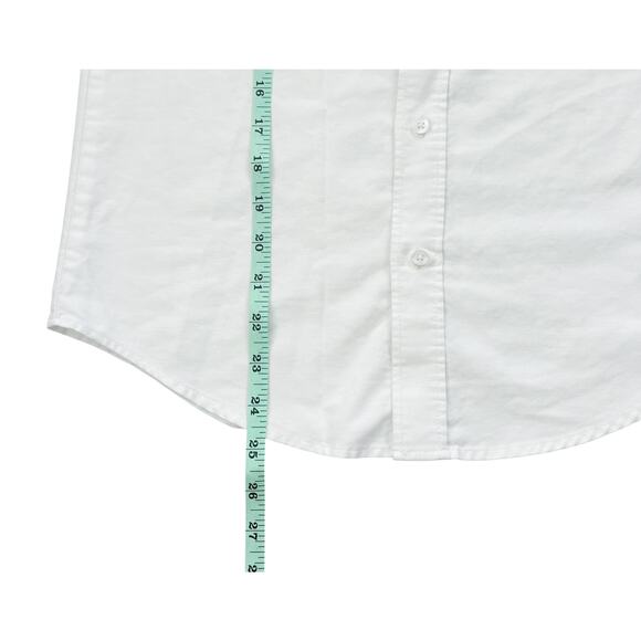 Izod White Collared Button-Down Shirt Boys Size 14 - Picture 5 of 6